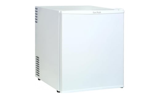 SunRuck ペルチェ方式 1ドア電子冷蔵庫 ホワイト【1591784】