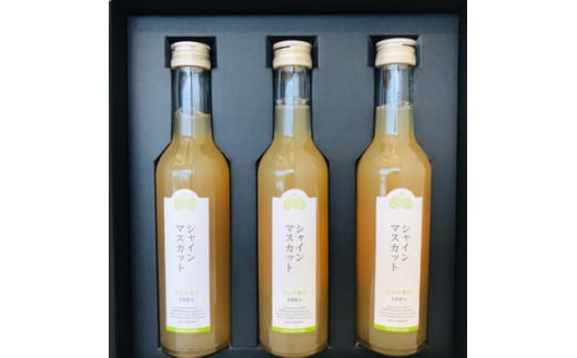 シャインマスカットジュース300ml×3本詰【1266928】
