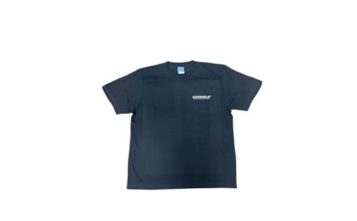 シャツ GOODHELP Basic Logo T-shirt black Tシャツ ロンT 黒無地 寒川町