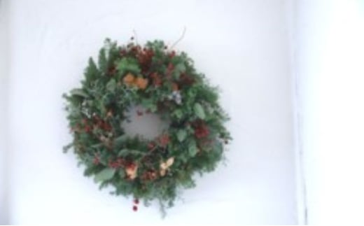 tsumugi2025クリスマスリースRED M