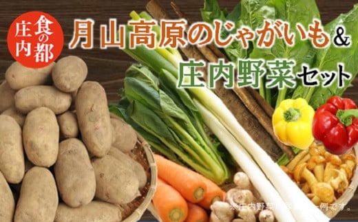 食の都庄内 月山高原のじゃがいも&庄内野菜セット※10月下旬から1月まで発送
