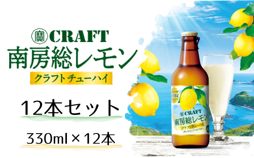 【宝酒造】南房総レモン クラフトチューハイ(12本セット)