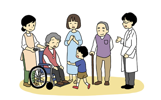 3.地域が連携して支えあうまちづくりを応援！ （誰もが自分らしく生きるまち）