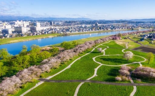 展勝地公園など市民の憩いの場の整備に