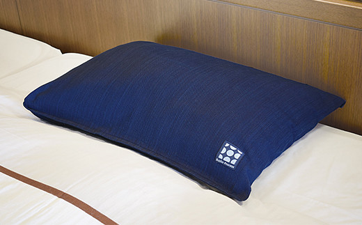 寝具 枕カバー 藍染め ピロケース 夢沙羅 枕 カバー 日用品 安眠 天然 抗菌 防臭 快適 健康 快眠 熟睡 贅沢 洗濯機 国産 おしゃれ