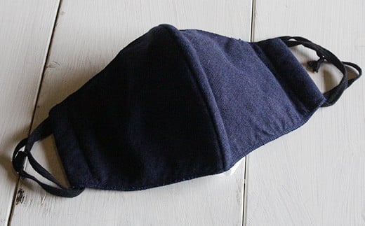 マスク 抗菌 防臭 加工 吸水 速乾 風邪 予防 コロナ対策 藍染め  武州正藍染 布マスク