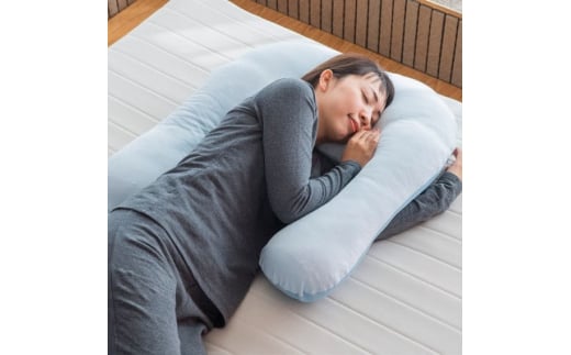 抱かれ枕　アーチピローFUN(レギュラー/ブルー)【1420938】