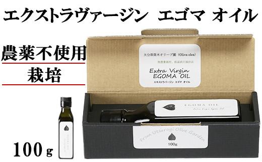 エゴマオイル(EGOMA OIL) 100g 無農薬栽培 えごま油 国産 低温直圧搾油法 大分県産 ＜143-005_5＞