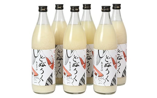 甘酒「どぶろく」900ml×6本<084-003_5>