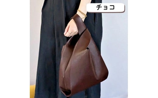 国産 本革ハンドバッグ 1個 SD003 【 チョコ 】| 本革 ハンドバッグ 革 レザー ファッション おしゃれ 小物 高級 信州 南信州 送料無料 長野県 飯田市