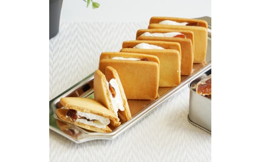 干し柿 バターサンド 6個 入 | 干し柿 バターサンド スイーツ お菓子 おかし 洋菓子 おやつ 濃厚 詰め合わせ セット ギフト プレゼント 贈り物 冷凍 長野県 飯田市 信州