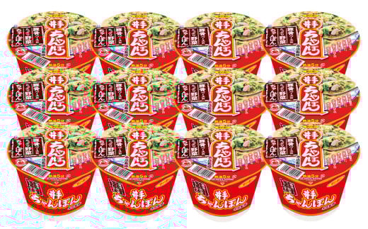 井手ちゃんぽん 12食入(1ケース)[野菜たっぷり 美味いスープ 佐賀ちゃんぽんの人気店「井手ちゃんぽん」監修]K001048