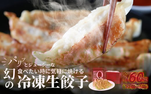 堀久餃子本舗冷凍生餃子5箱パック  冷凍 生餃子 焼くだけ 幻の餃子 藏尾ポーク バームクーヘン豚 餃子 堀久餃子本舗 守山市