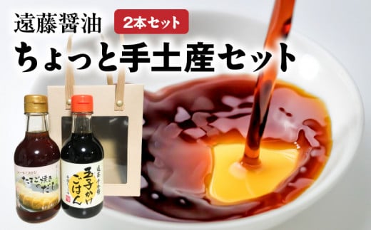 遠藤醤油 ちょっと手土産セット たまごかけしょうゆ だし醤油 調味料 家庭用 濃縮だし 取り寄せ 守山市