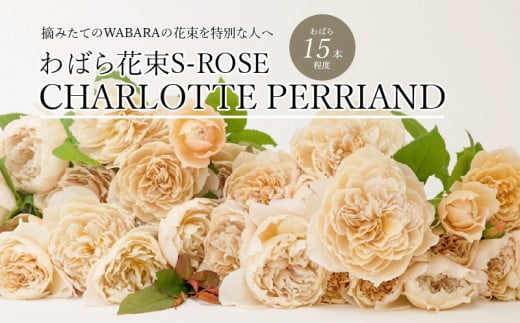 わばら花束S-ROSE CHARLOTTE PERRIAND WABARA 摘みたて ブーケ 花束 Rose Universe