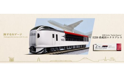 C012-25 鉄道模型【Nゲージ】旅するNゲージ　成田エクスプレス