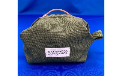 A006-25 WILDERNESS EXPERIENCE(ウィルダネスエクスペリエンス) Walnut PouchⅡ(ウォルナットポーチ2) オリーブ