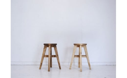 H001-25 スツール　STO.01(ﾅﾁｭﾗﾙ)