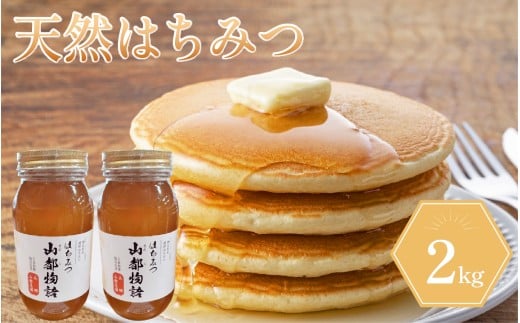 はちみつ 2kg 1kg×2 国産 蜂蜜 ギフト プレゼント 個包装 無添加 無農薬 健康食品 山都物語 おすすめ