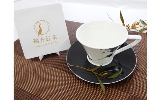 紅茶 ブラックティー 茶葉 国産 ナルミ NARUMI 三重ナルミ 食器 鵜方紅茶 & NARUMI ティーカップ セット  三重県 伊勢 志摩 22000円 2万2000円 二万二千円