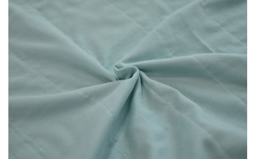 【G0664】和晒し6重合わせ　ガーゼケット　大判：配送情報備考　グリーン