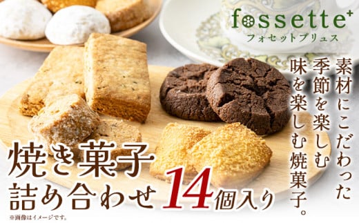 お菓子 クッキー 焼き菓子 詰め合わせ 14個 セット 焼き菓子屋 fossette+《30日以内に出荷予定(土日祝除く)》千葉県 流山市 送料無料 おまかせ 焼菓子 菓子 スイーツ フォセットプリュス お取り寄せ st-p