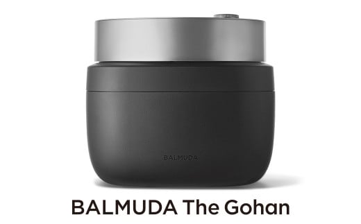 BALMUDA The Gohanブラック K08A-BK/JP バルミューダ ザ・ゴハン BALMUDA 3合炊き 3合 電気炊飯器 炊飯器 家電 おしゃれ シンプル