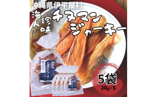 海人珍味 チヌマンジャーキー 20g×5袋【1608280】