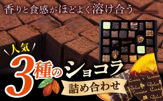 チョコレート ショコラ 詰め合わせ ボンボンショコラ 10種 生チョコ 小20粒 オランジェット 3枚 | スイーツ チョコレート ショコラ ドルチェカリーナ パティシエ 人気 詰め合わせ セット 洋菓子 長野県 伊那市 【016-16】