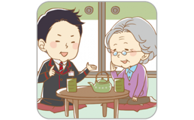 郵便局のみまもりサービス「みまもり訪問サービス」（12カ月）｜伊那市 返礼品 郵便局みまもり 見守りサービス 高齢者見守【110-03】