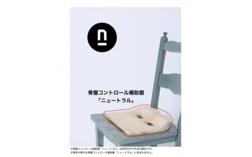 綺麗な姿勢を目指す骨盤コントロール補助器<ニュートラル>【1411073】