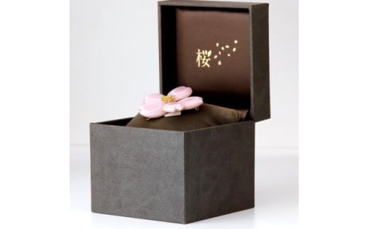 K18桜ブローチペンダントG4513_金 18金 18K ブローチ ペンダント 入学式 式典 アクセサリー クリスマス 誕生日 バースデー ギフト【1298322】