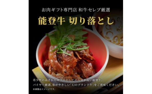 ＜和牛セレブ＞能登牛 切り落とし 250g【1556781】