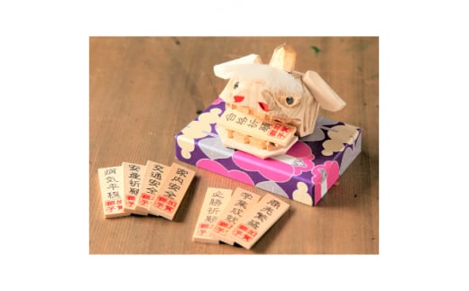 願い事加賀獅子頭(化粧箱)NH20【1236211】