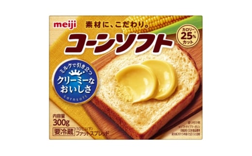 明治コーンソフト300g、24個【1676149】
