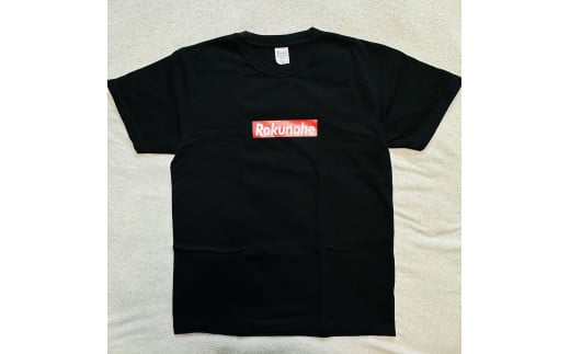 H-26 六戸ロゴ入Tシャツ【色：黒】【サイズ：2XL】