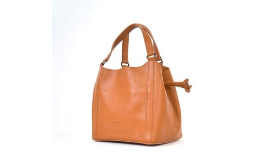 レディース本革バッグ7M6-1014P（・キャメル）