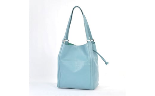 レディース本革バッグLサイズ 7M6-1012P（・サックス）