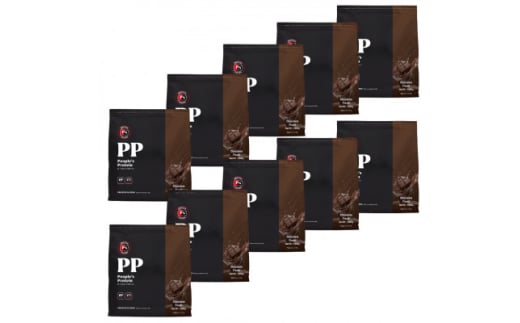 Protein Nationピープルズプロテイン　チョコレート風味　10kg(1kg×10袋セット)【1589996】