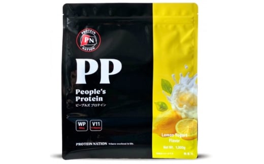 Protein Nationピープルズプロテイン　レモンヨーグルト風味　1kg【1650037】