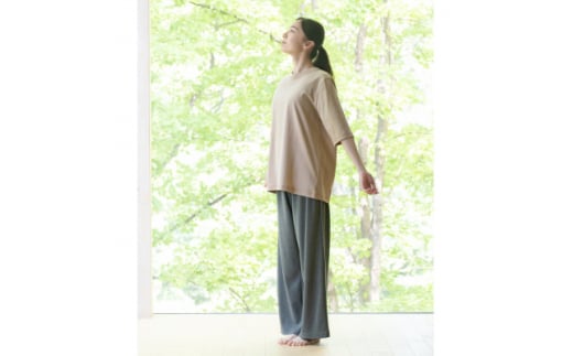草木染めコットンTシャツ 柿渋【1274751】