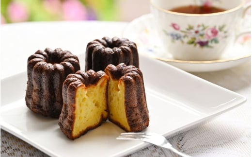 【ふるさと納税】かつらぎカヌレ 1箱6個入