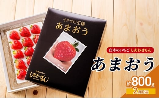 いちご 2月配送 しあわせもん あまおう 化粧箱 2箱 いちご職人 白木のいちご イチゴ 苺 果物 デザート ※配送不可:沖縄・離島