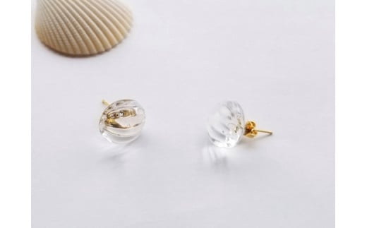 iriser(イリゼ)オフショア ピアス | ガラス アクセサリー 手作り レディース シンプル かわいい オシャレ プレゼント ギフト 贈り物 母の日