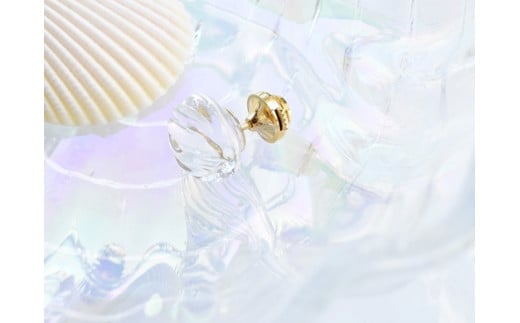 iriser(イリゼ)オフショア ピンブローチ | ガラス アクセサリー 手作り レディース シンプル かわいい オシャレ プレゼント ギフト 贈り物 母の日