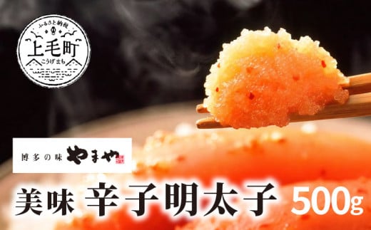 博多の味やまや 美味 辛子明太子 500g TY0601