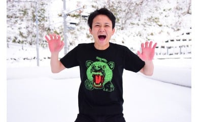 メロン熊 ロックなTシャツ(Sサイズ) W7