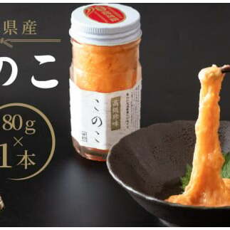 このこ 80g 1本 ナマコ 塩辛 珍味 海の幸 海鮮 魚介 瓶 ご飯 ごはん つまみ おかず 酒 冷凍 愛知県 南知多町 人気 おすすめ [離島不可]