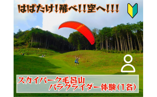 スカイパーク毛呂山 パラグライダー体験(1名分)