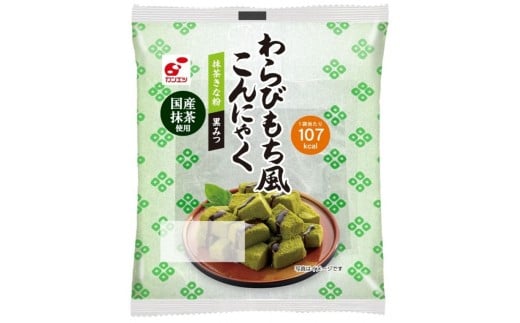 わらびもち風こんにゃく　抹茶　20食入